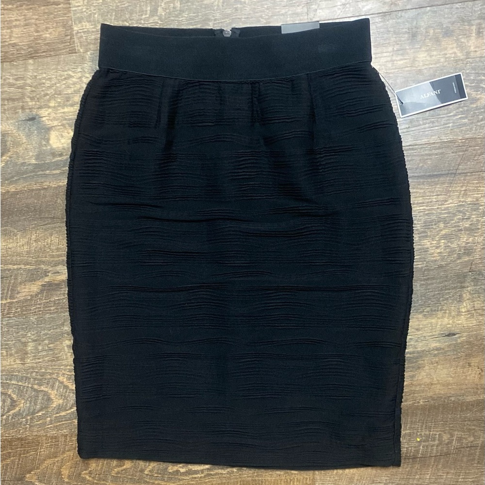 Alfani Elegant Black Pencil Skirt